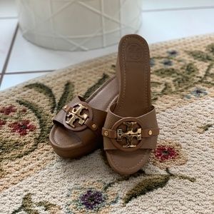 Tory Burch wedge slides